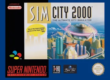 SimCity 2000 - The Ultimate City Simulator (Europe) box cover front